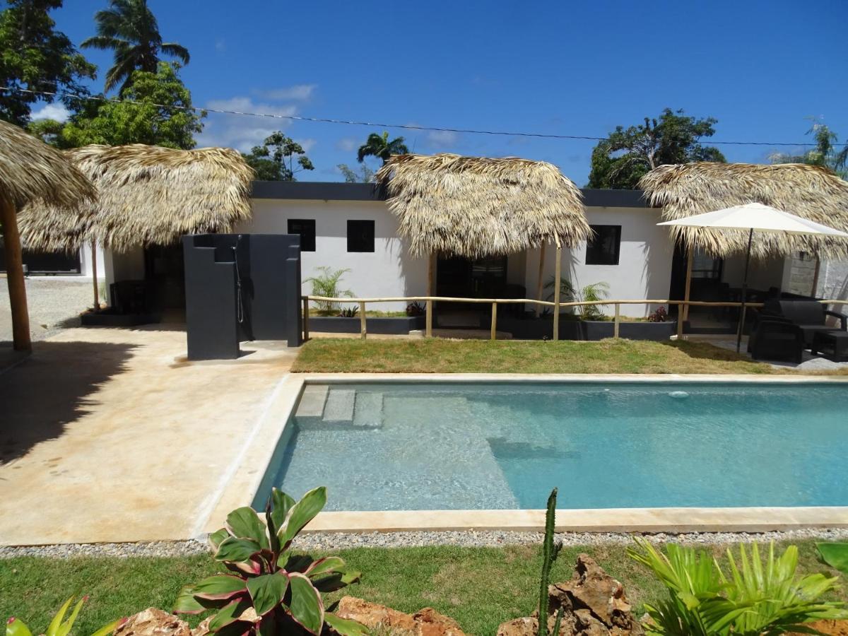 Bungalows Colibri Las Galeras Exteriör bild