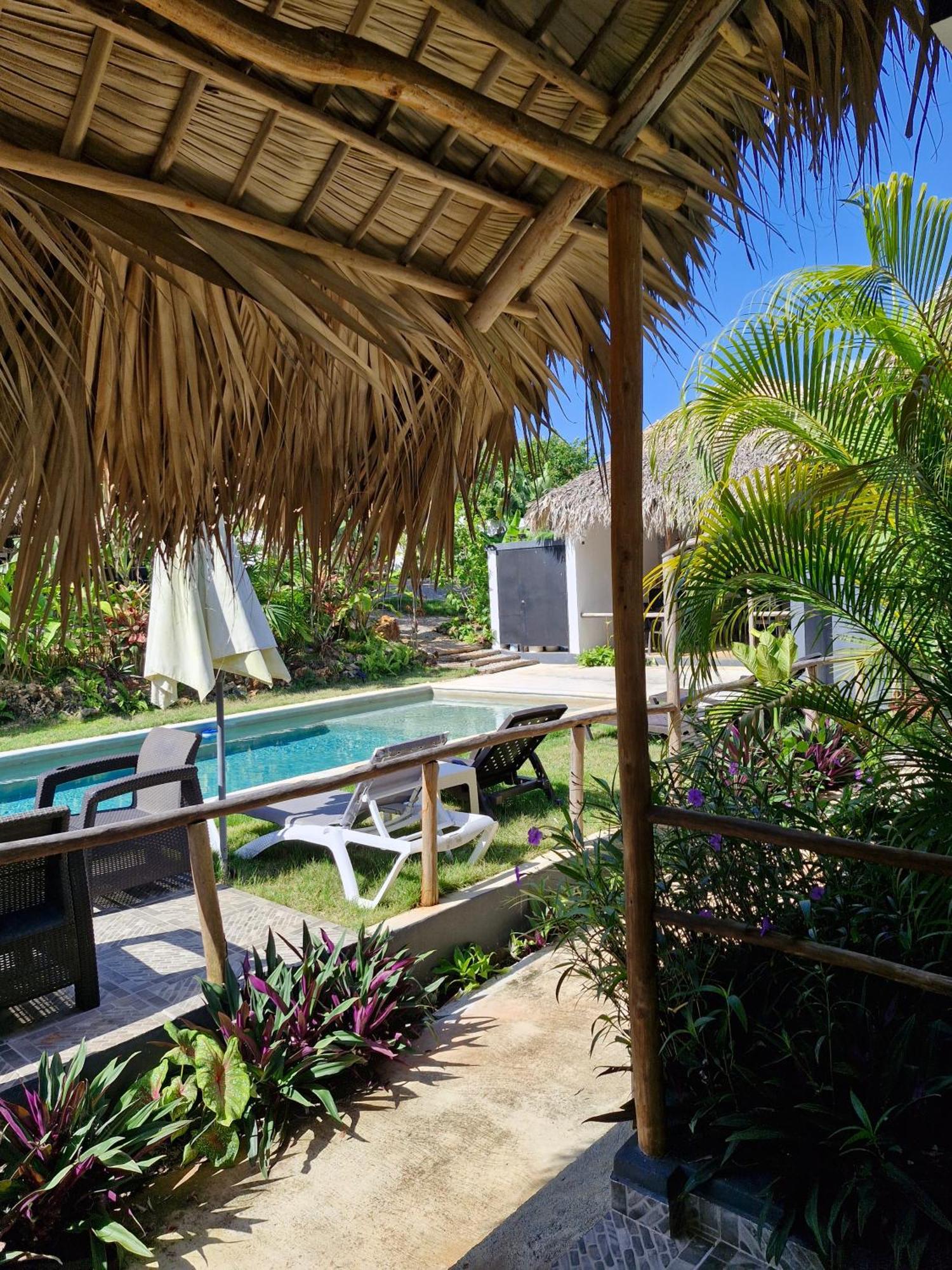 Bungalows Colibri Las Galeras Exteriör bild